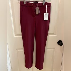 J Crew High Rise Cameron Maroon Pant!